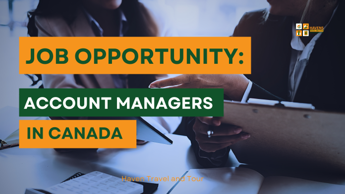 Job Opportunities for account managers